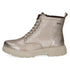 Caprice Metallic Leather Laced Boot 9-26256-45